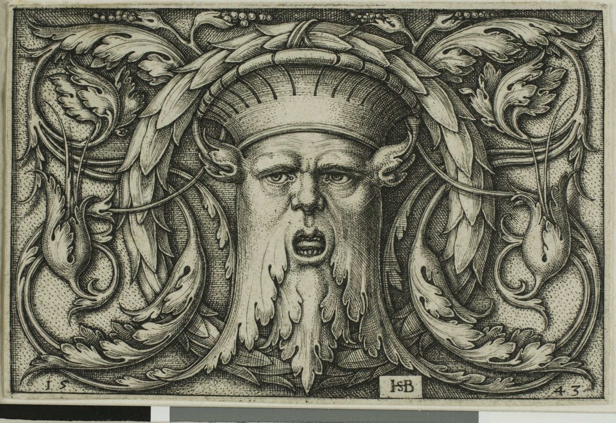Maskeli Süsleme by Hans Sebald Beham