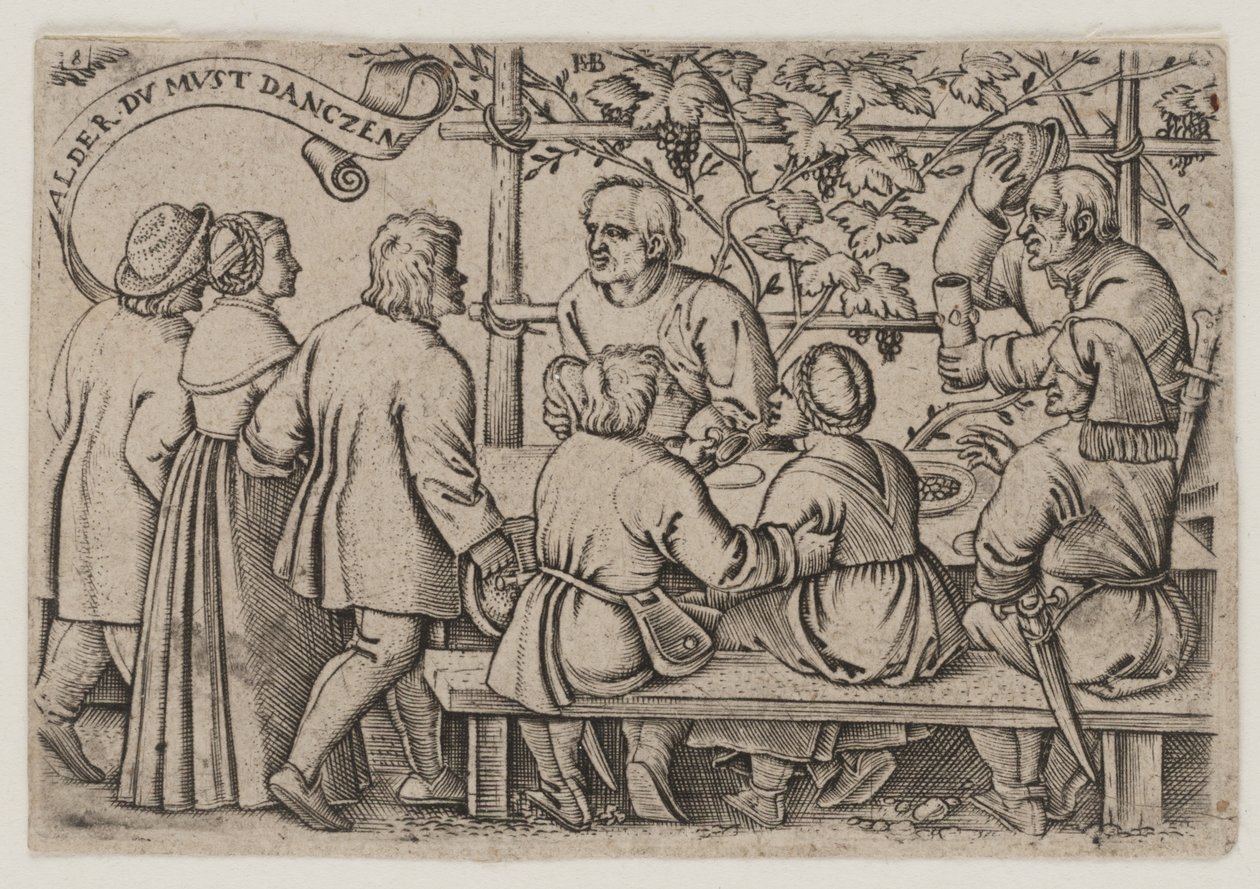 Köylü Festivali by Hans Sebald Beham