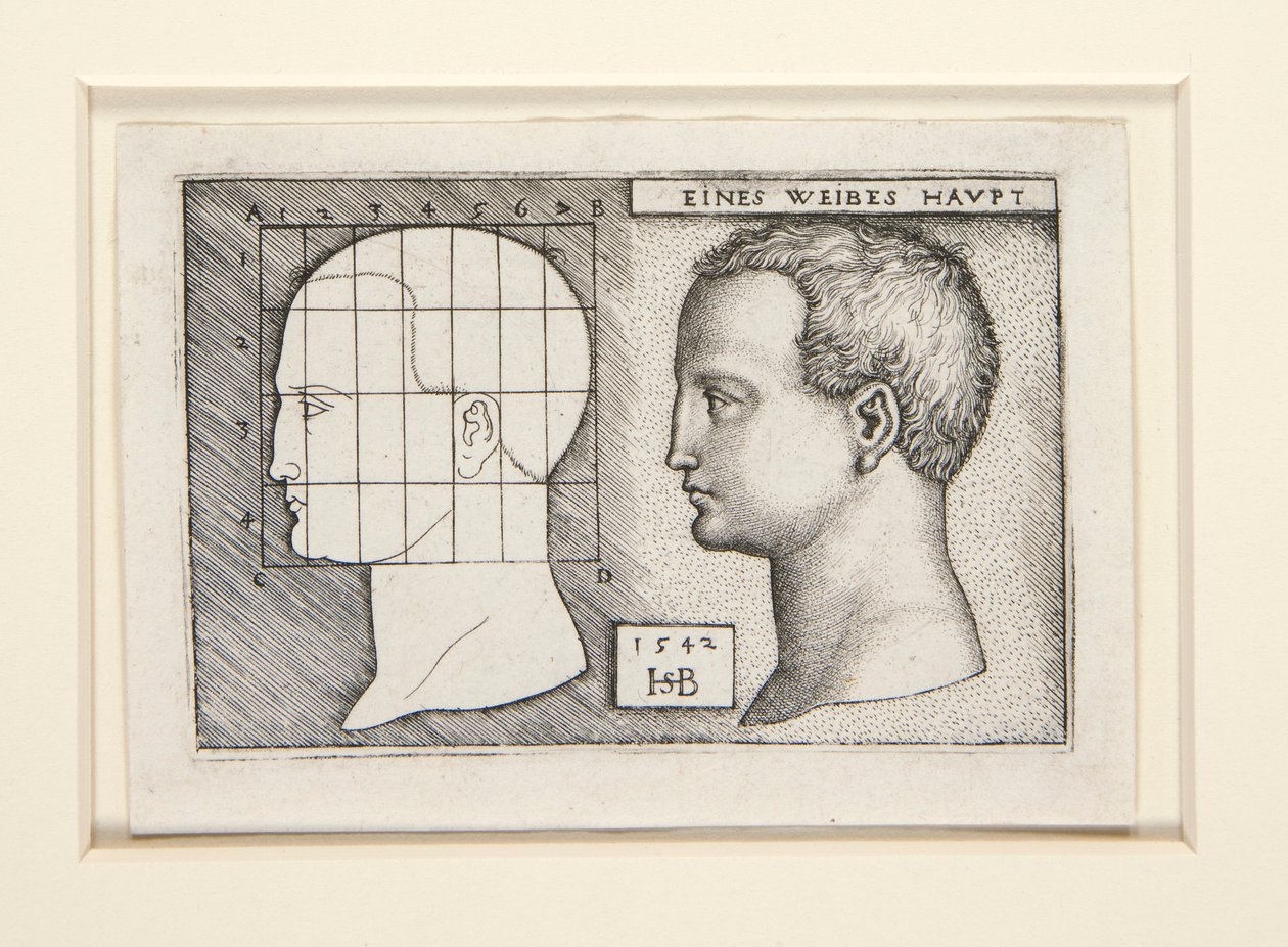 için oran çalışmaları by Hans Sebald Beham