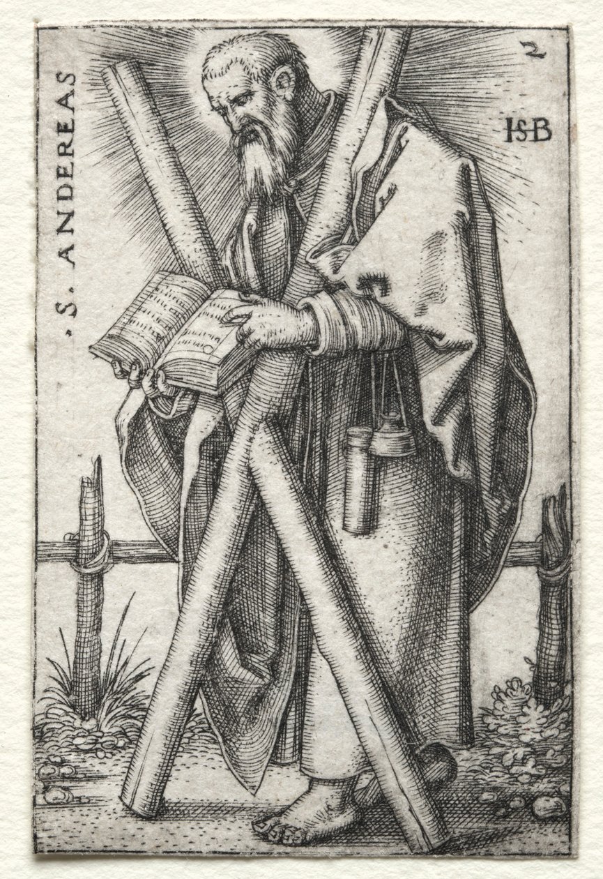 Andrew, 1545-1546. by Hans Sebald Beham