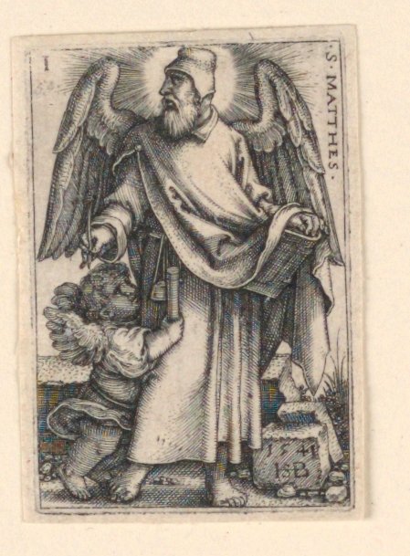Dört Evangelistten Aziz Matta by Hans Sebald Beham