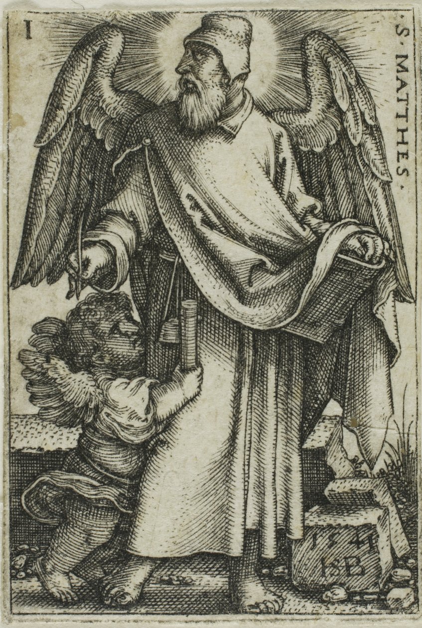 Dört Evangelistten Aziz Matta by Hans Sebald Beham