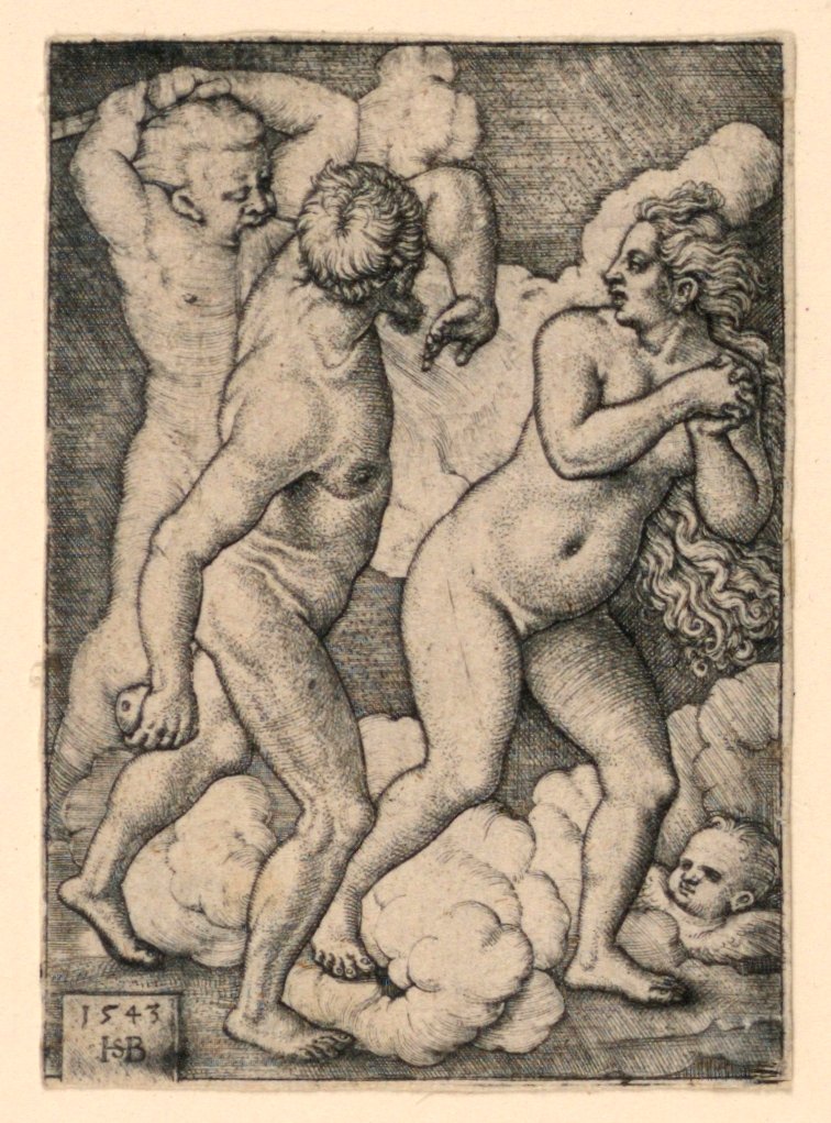 Cennetten Kovulma by Hans Sebald Beham