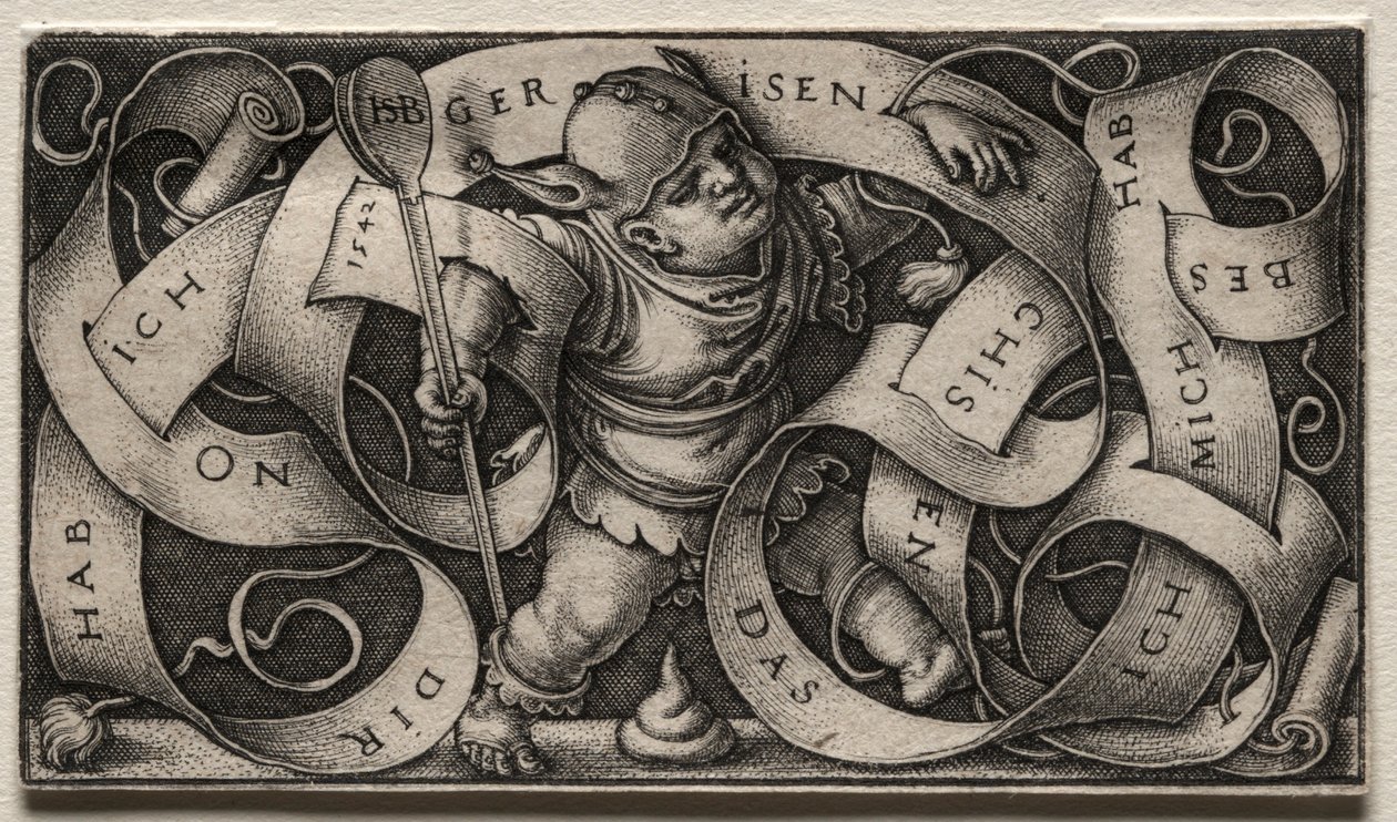 Küçük Soytarı, 1542. by Hans Sebald Beham