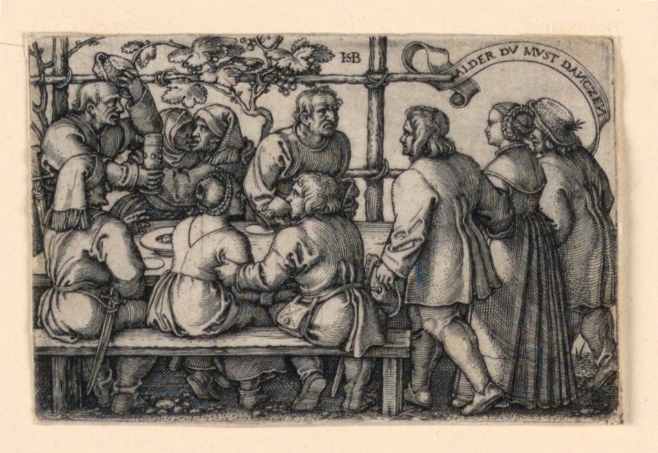 Köylü Bayramı (Kızılağaç du danczen gerekir) by Hans Sebald Beham