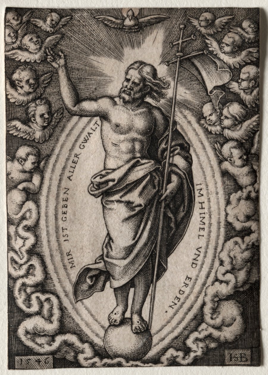 Kurtarıcı, 1546. by Hans Sebald Beham