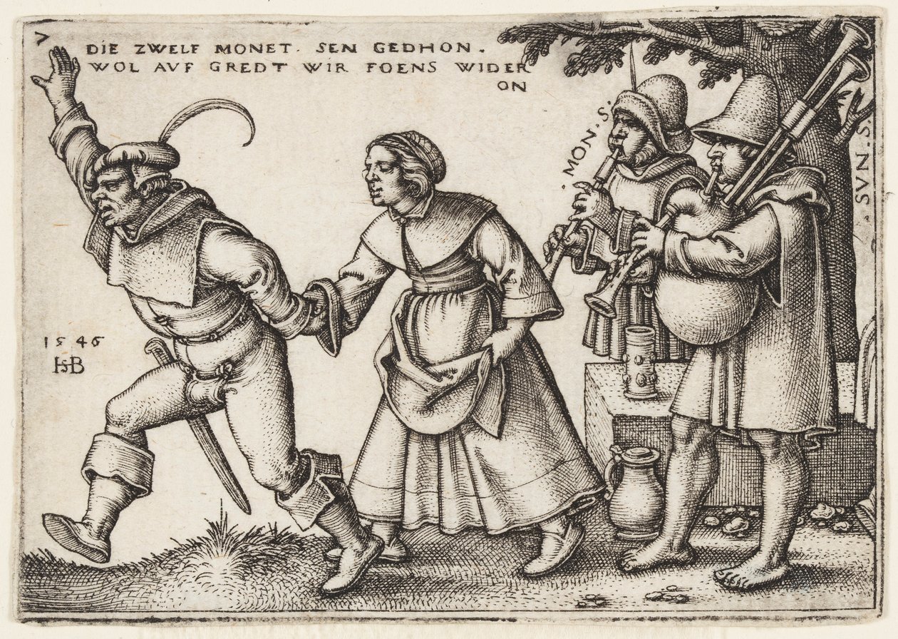 Yıl Sonu by Hans Sebald Beham