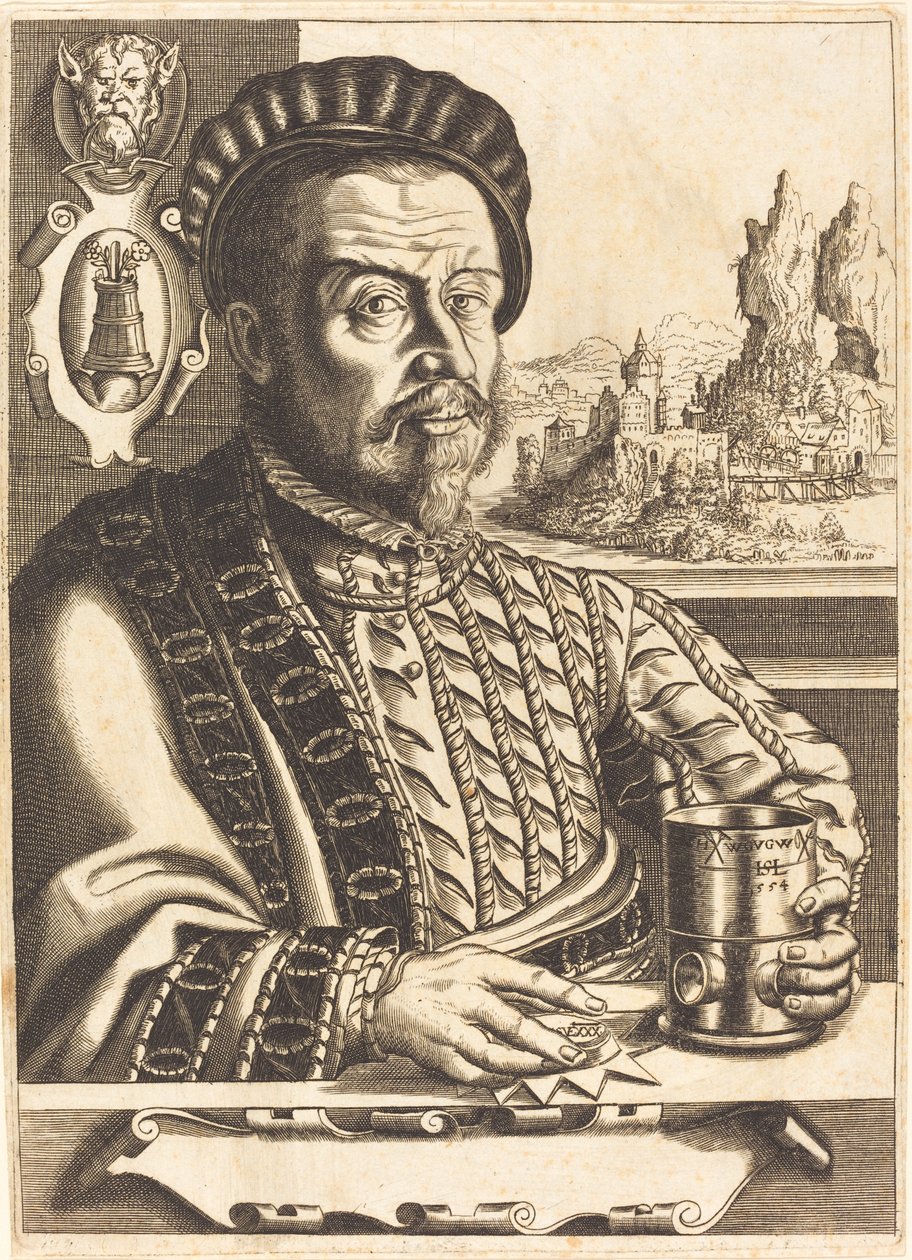 Ulrich Schwaiger, 1554. by Hans Sebald Lautensack