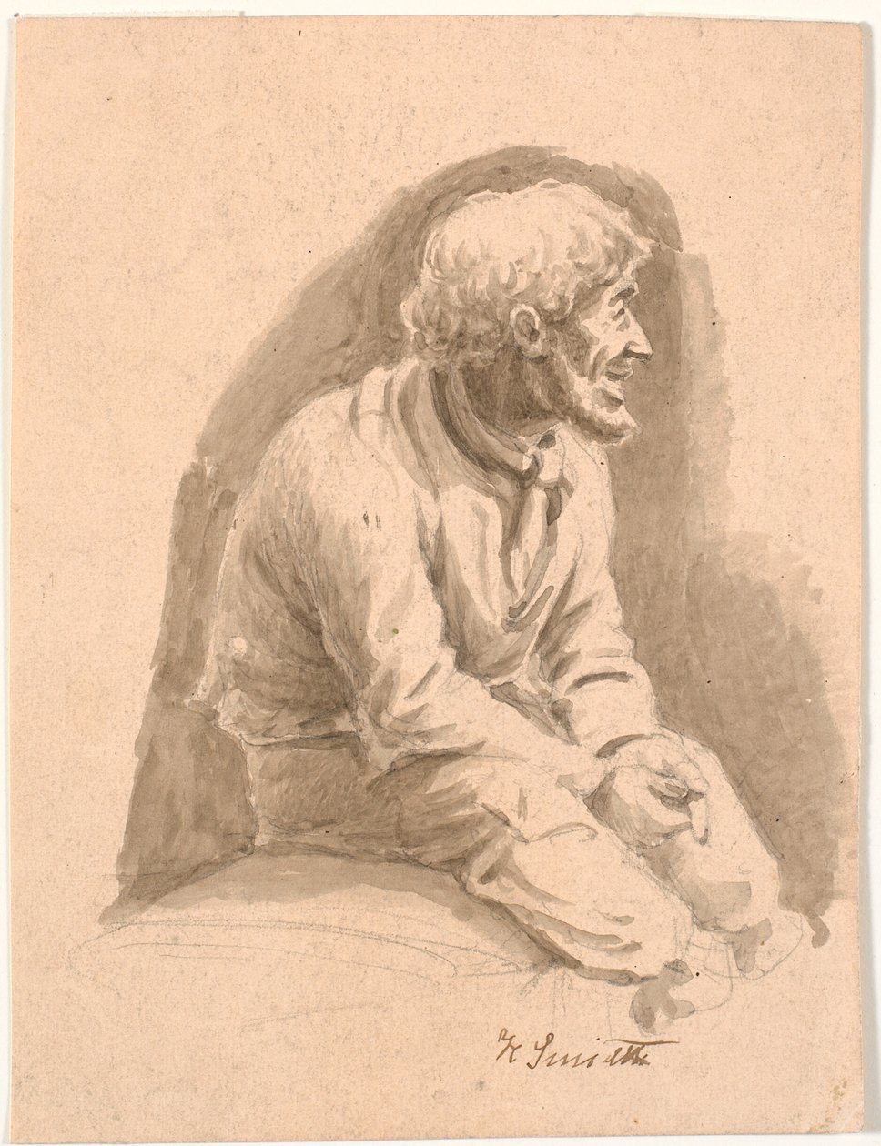 Peiter Beinløs by Hans Smidth