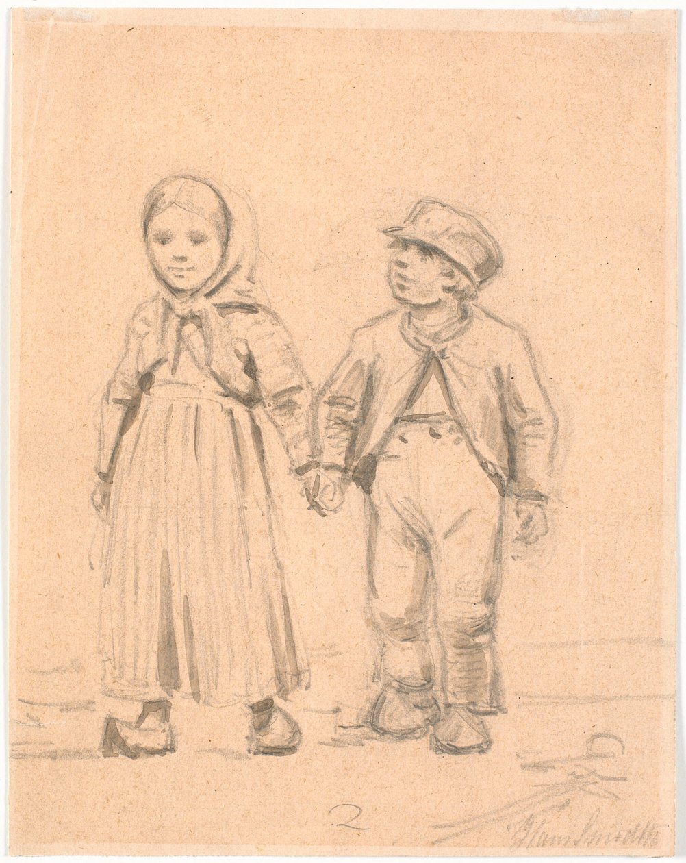 iki ortak çocuk by Hans Smidth