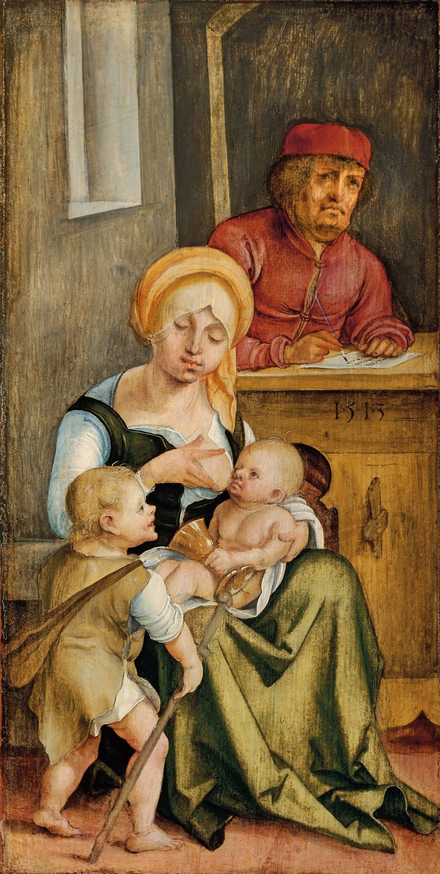 Mary Clopas ve ailesi, 1515 by Hans Suess Kulmbach