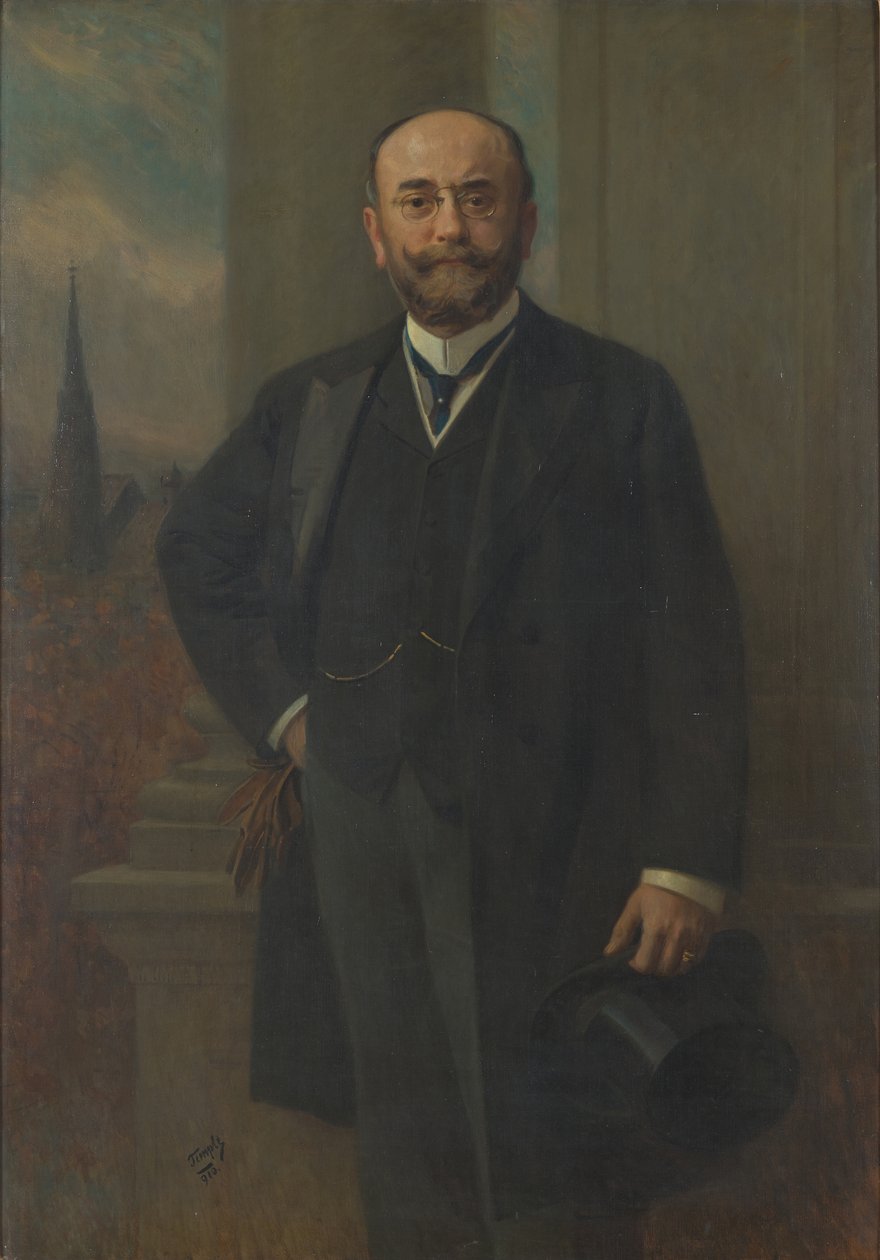 Viyana Belediye Başkanı Dr. Richard Weisskirchner by Hans Temple