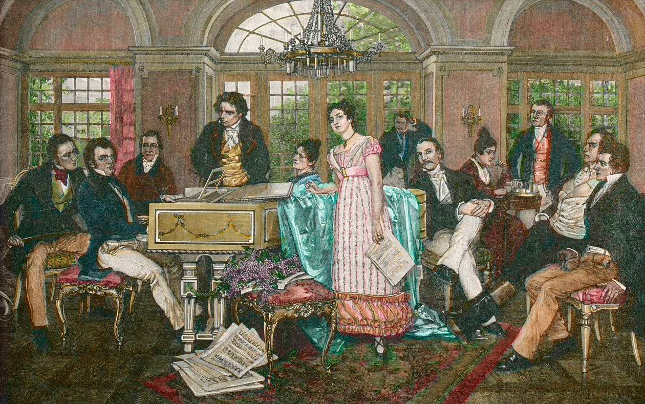 FRANZ SCHUBERT (1797-1828) Avusturyalı besteci - Joseph von Spaun