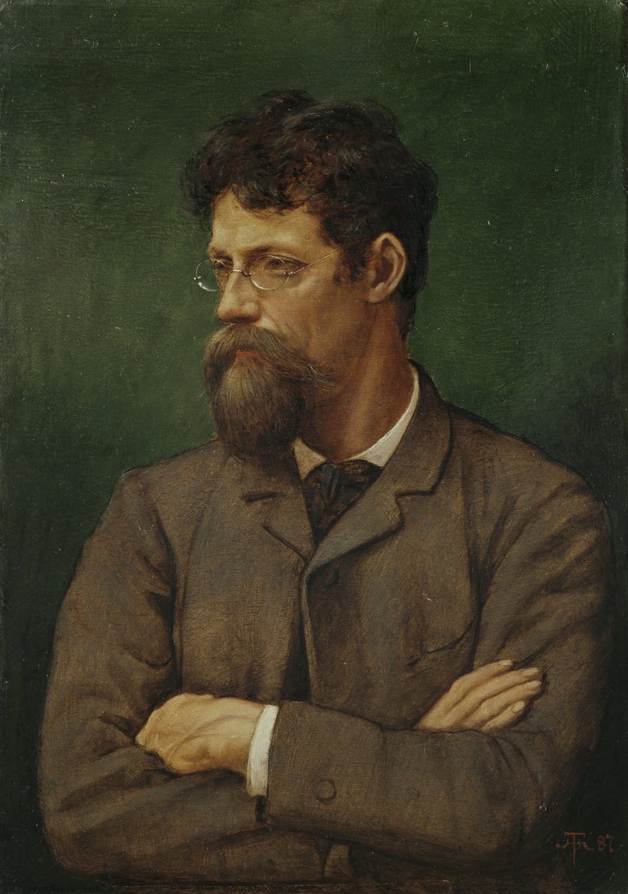 ressam Albert Lang by Hans Thoma