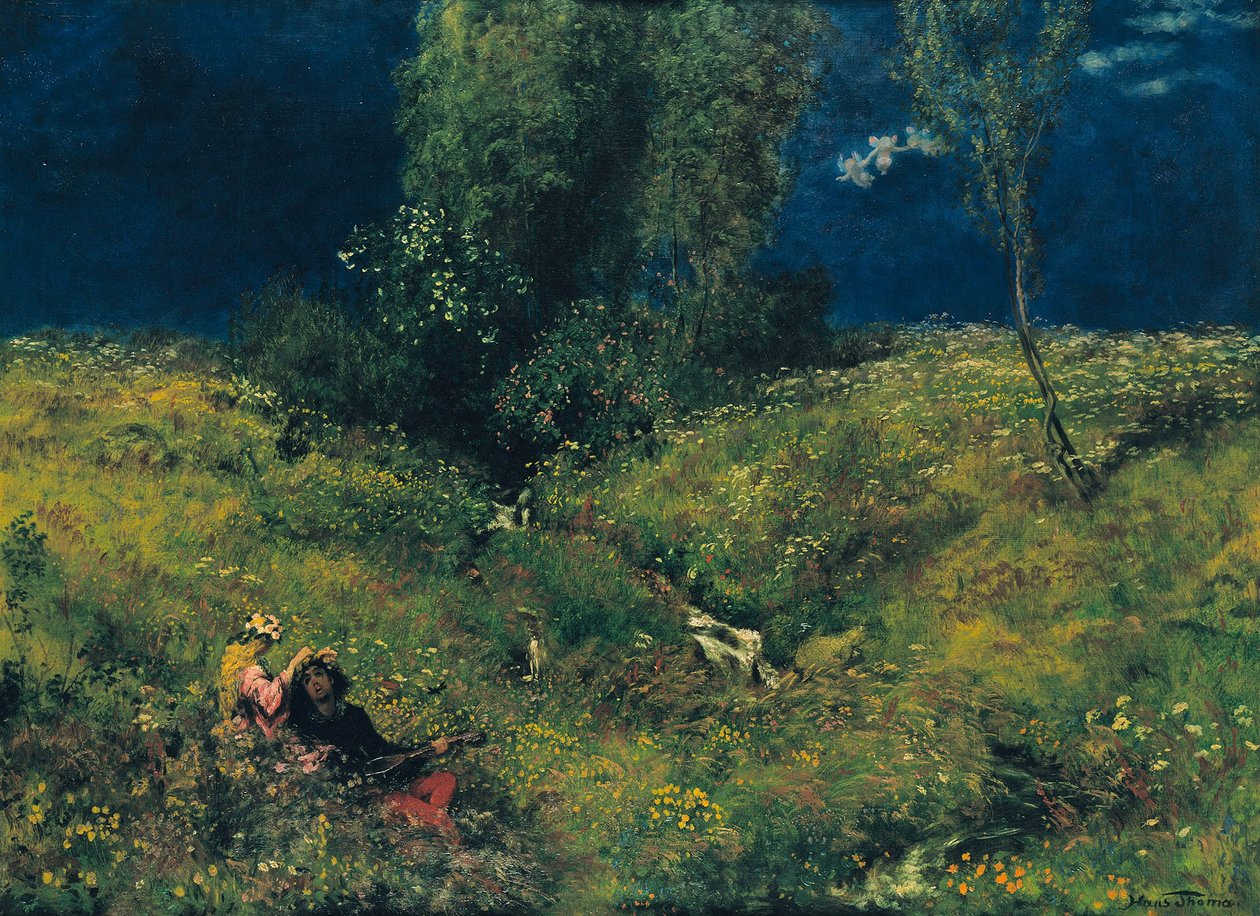 Yaz, 1872 by Hans Thoma