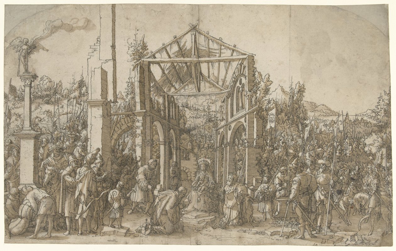 Kralların hayranlığı by Hans Weiditz (II) (attributed to)