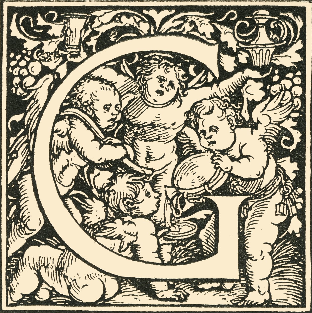 G - Bir Alfabe, Hans Weiditz, c1520-1521, 1908. by Hans Weiditz