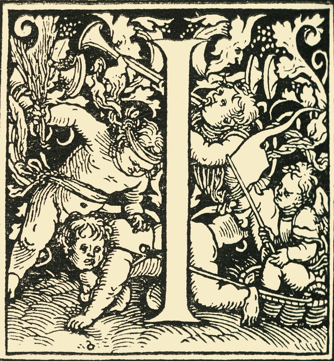 I - Bir Alfabe, Hans Weiditz, c1520-1521, 1908. by Hans Weiditz