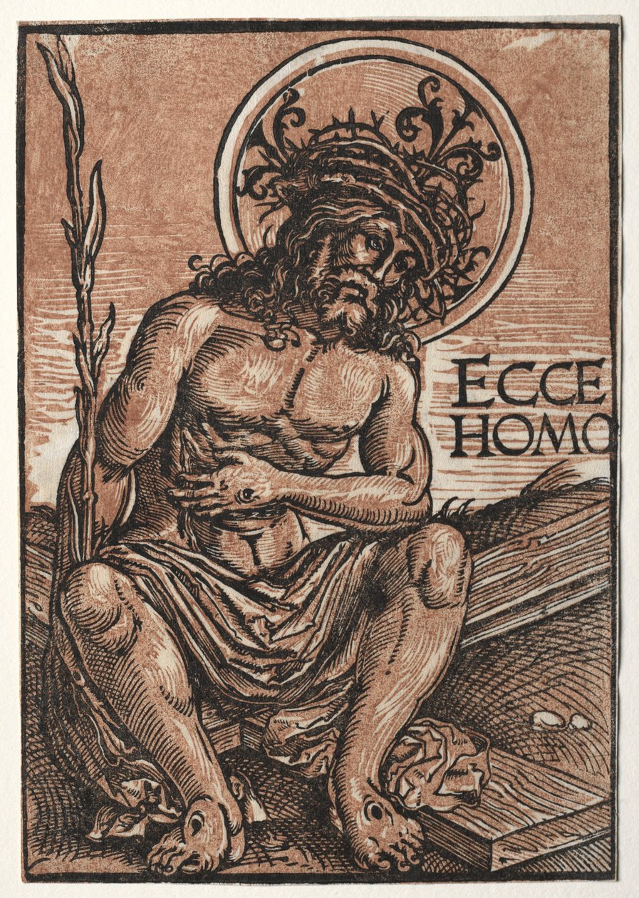Çarmıhta Oturan Acıların Adamı, c. 1522. by Hans Weiditz