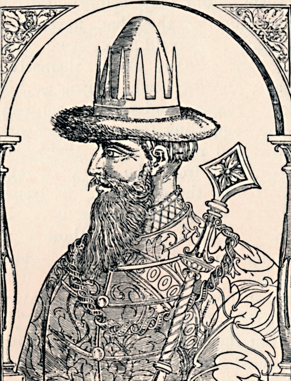 Korkunç Çar İvan, 1590, 1903 by Hans Wengel