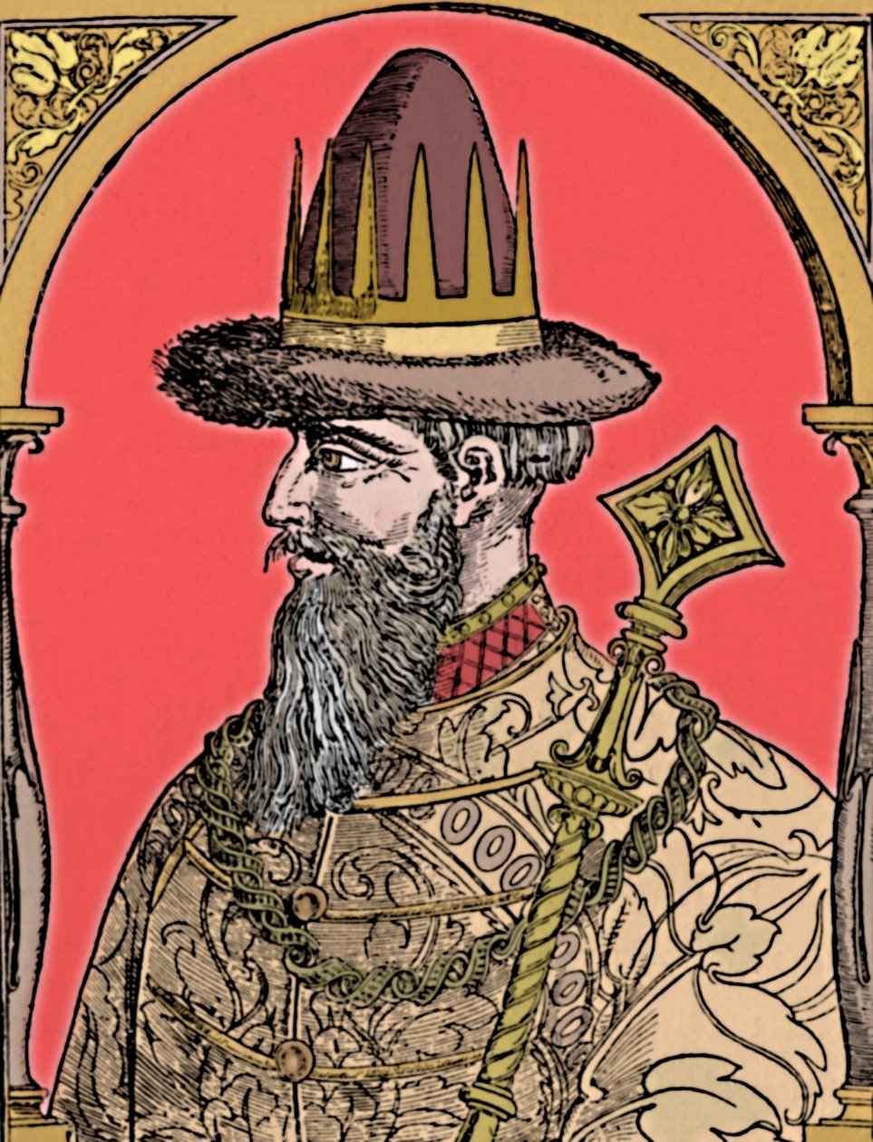 Korkunç Çar İvan, 1590, 1903 by Hans Wengel