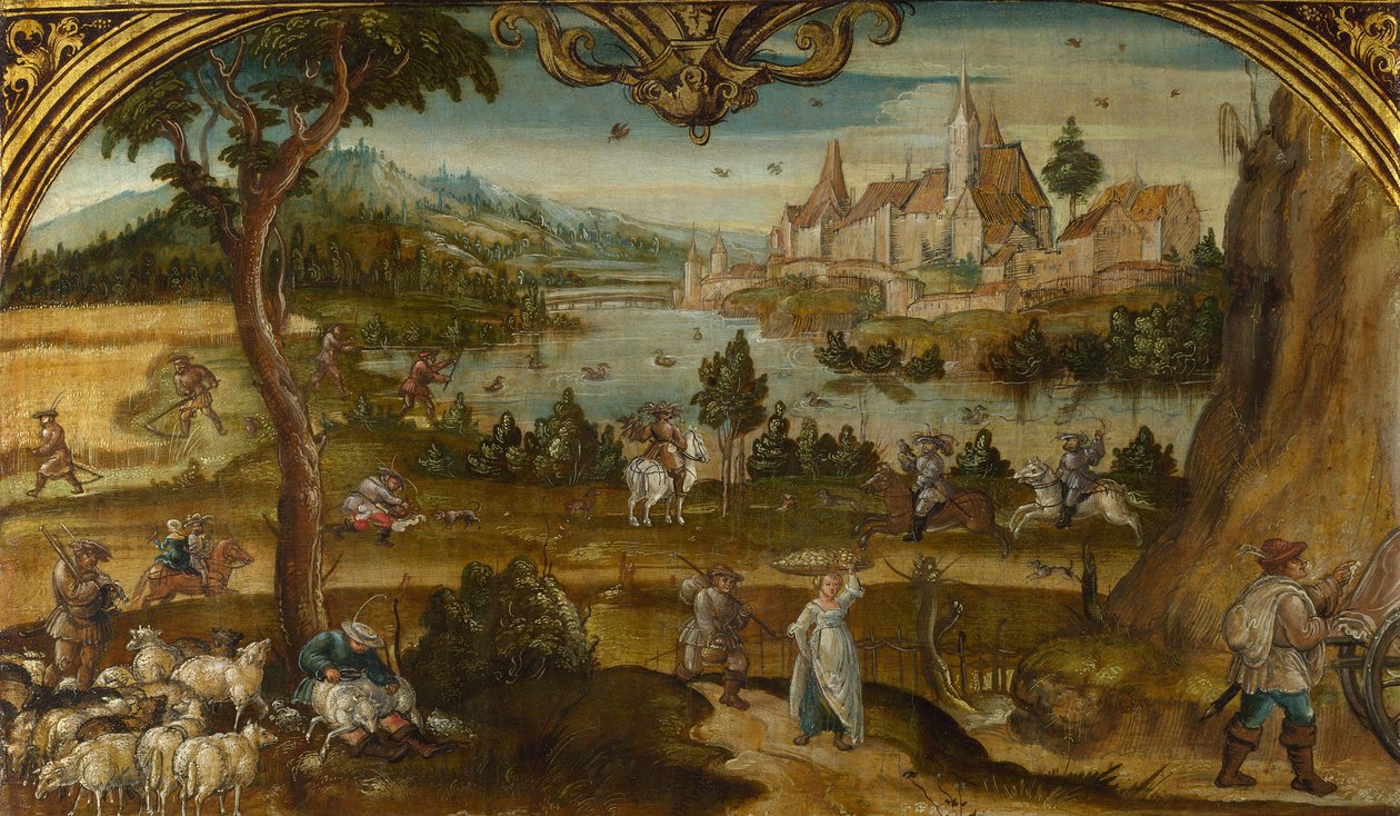 Yaz, ç. 1525 by Hans Wertinger von