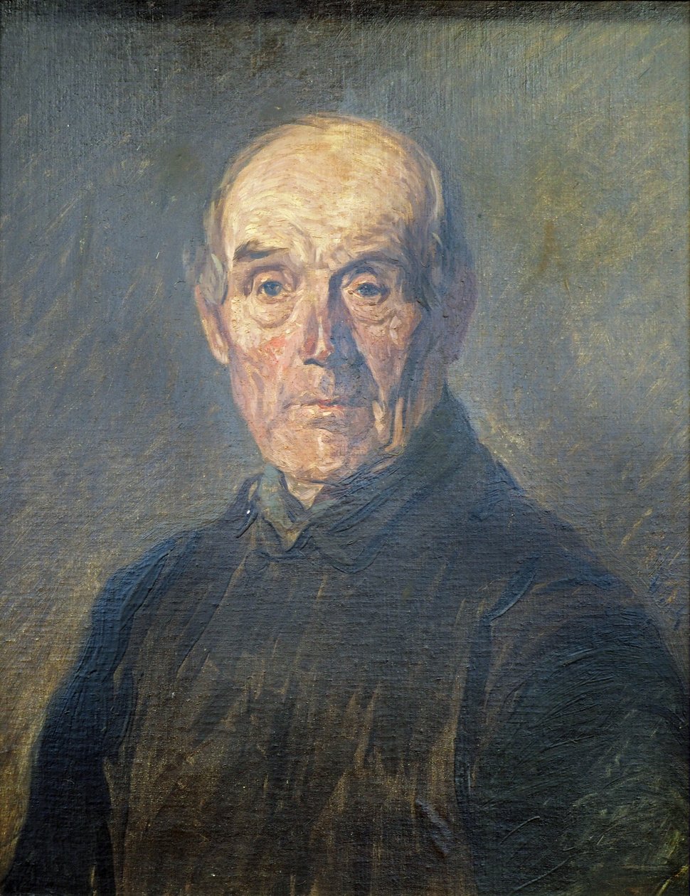Bir bozkır çiftçisinin portresi by Hans am Ende