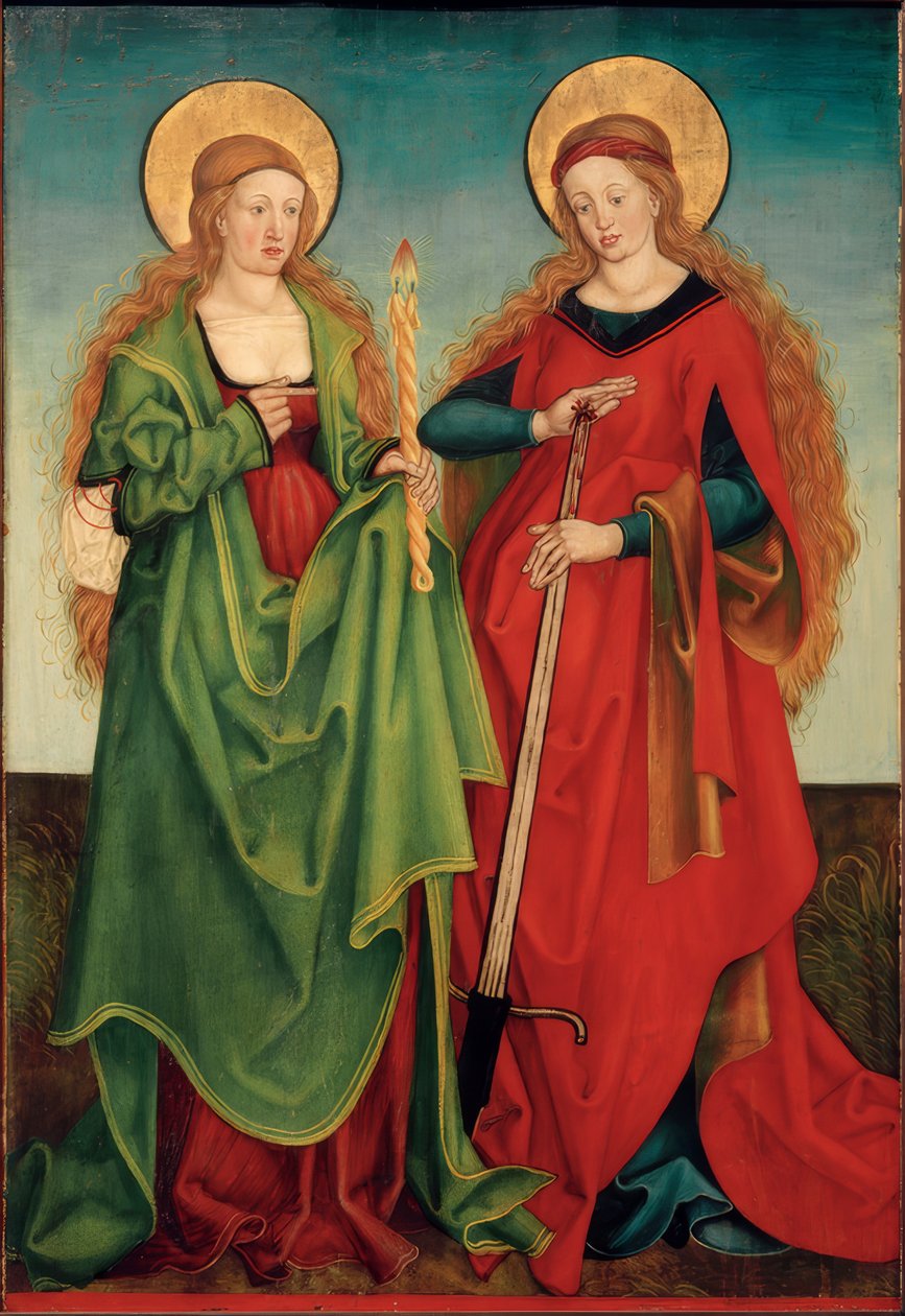 Aziz Genoveva ve Lucia by Hans und Jakob Strüb