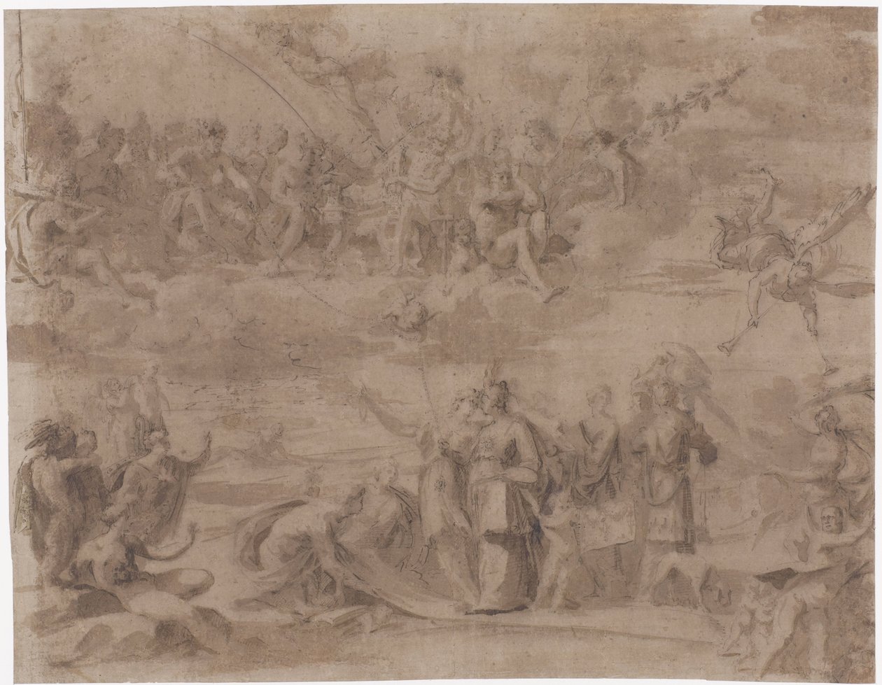 alegorik temsil by Hans von Aachen (possibly)