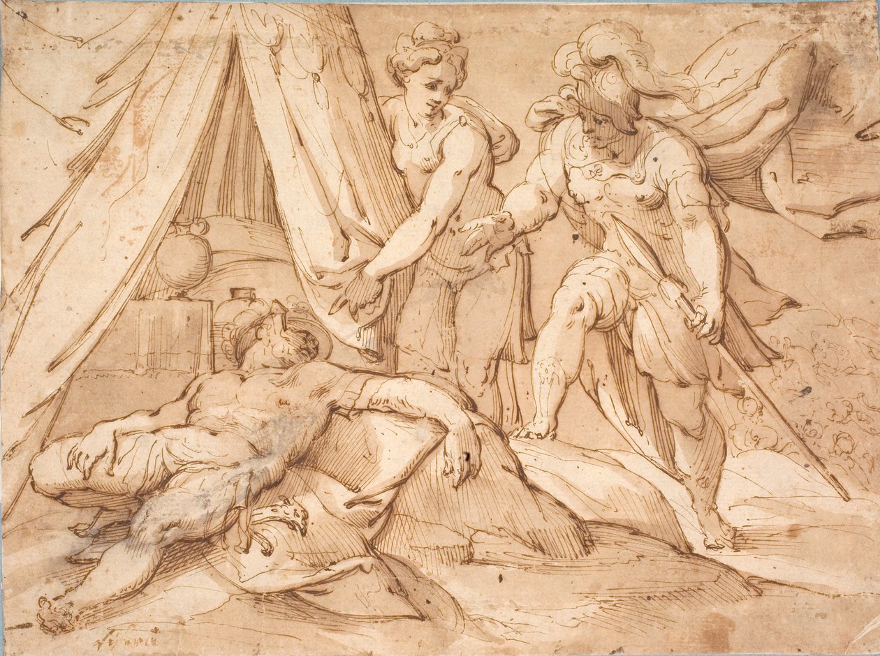 Jael ve Sisera by Hans von Aachen