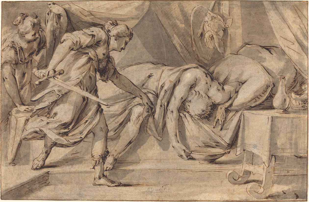 Judith ve Holofernes by Hans von Aachen