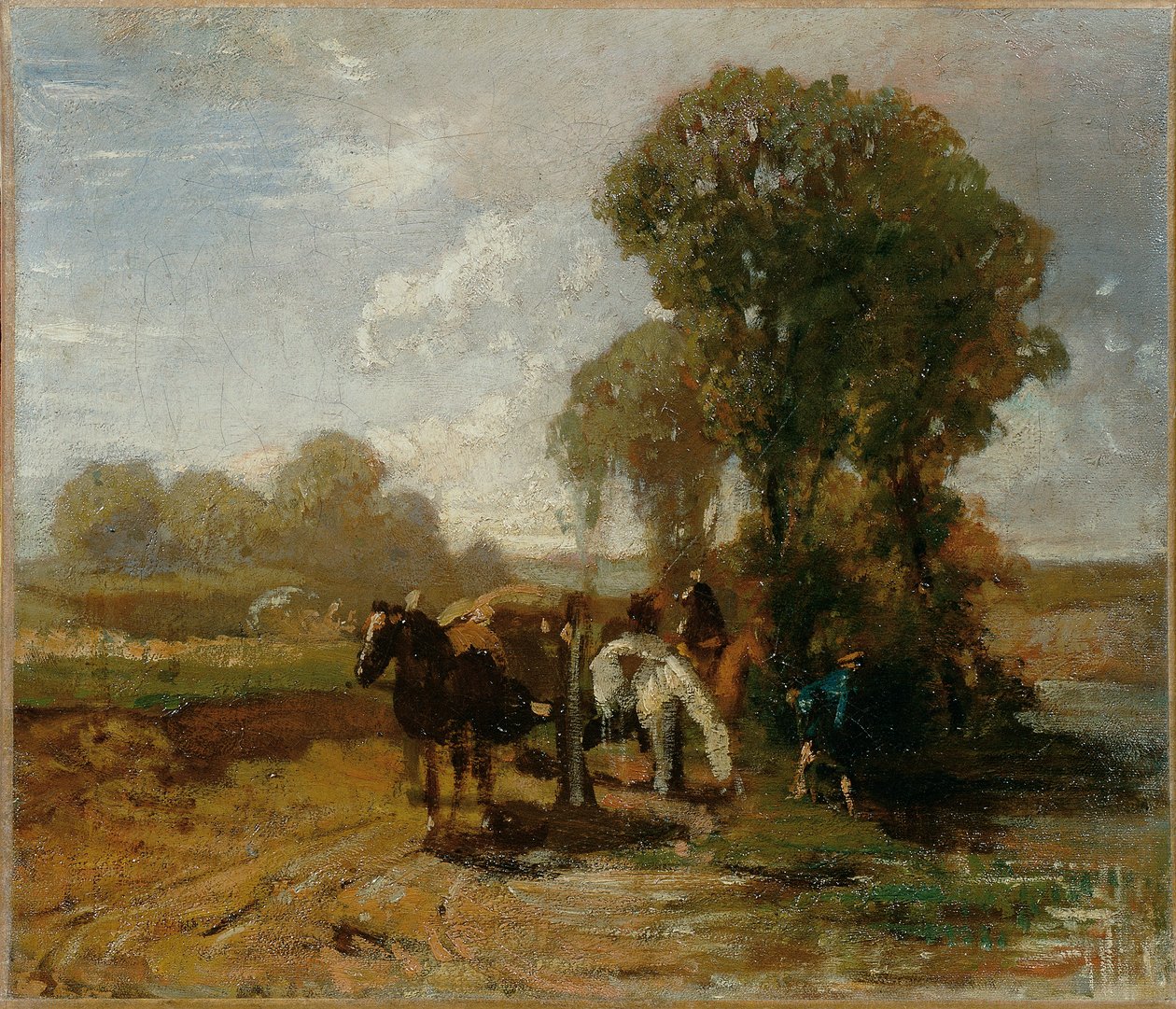 İksirde dur by Hans von Marées