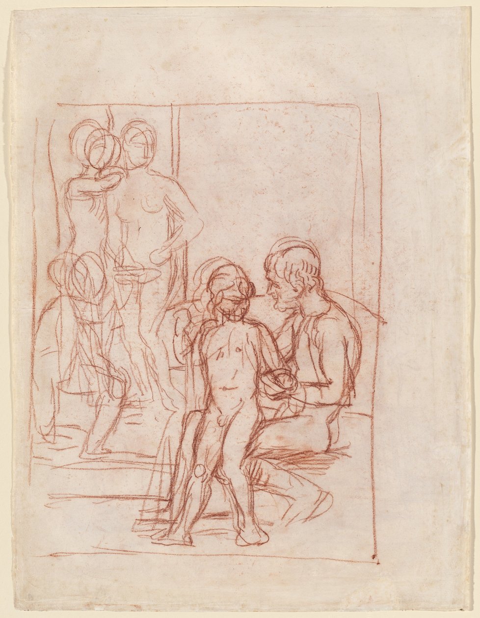 Altın Çağ I by Hans von Marées