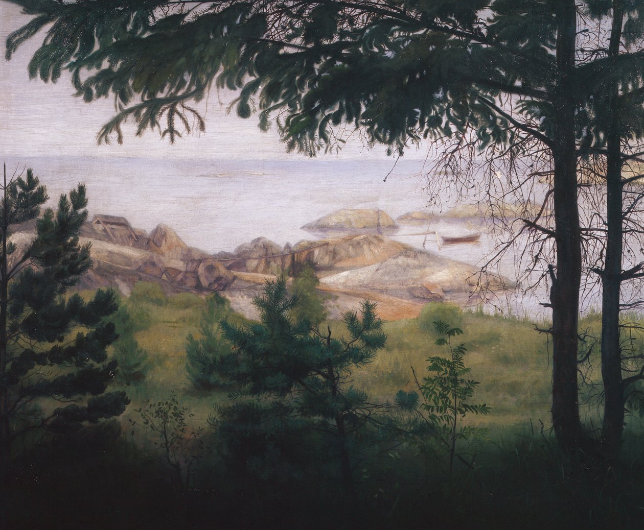 Deniz yoluyla by Harald Oscar Sohlberg