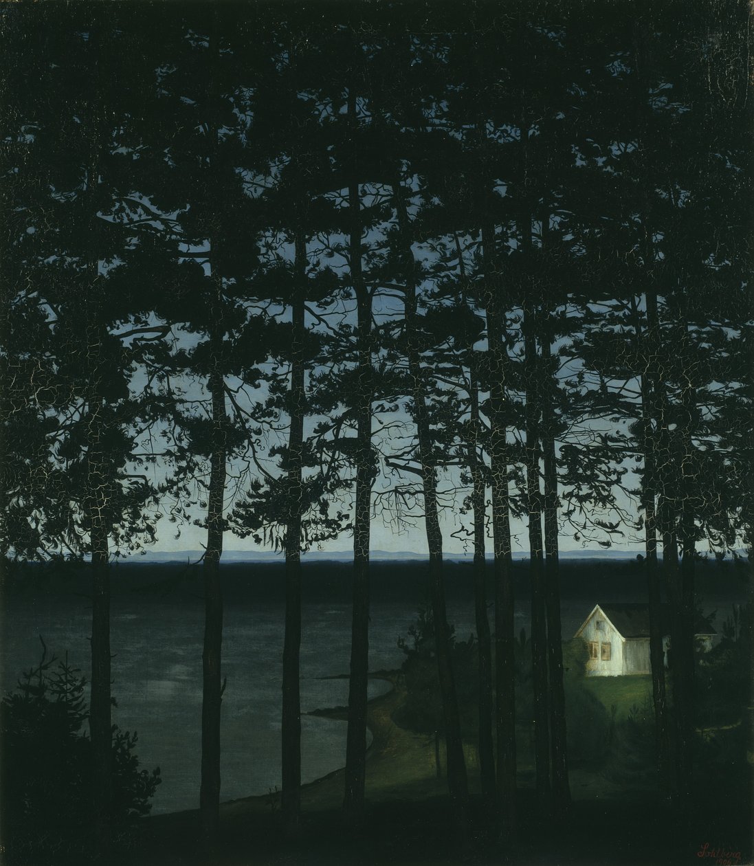 Balıkçının Kulübesi, 1906 by Harald Oscar Sohlberg