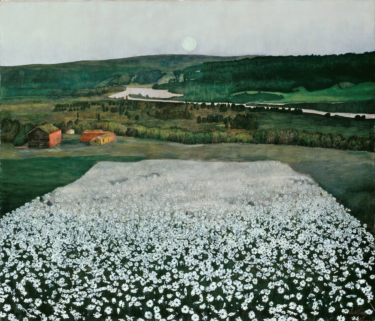 Kuzeydeki Çiçek Çayırı by Harald Oscar Sohlberg