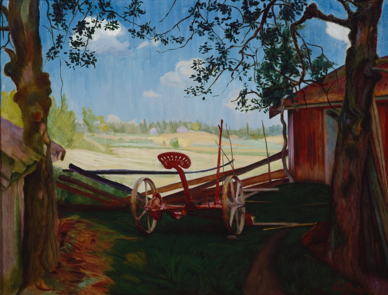 Işık ve Gölge by Harald Oscar Sohlberg