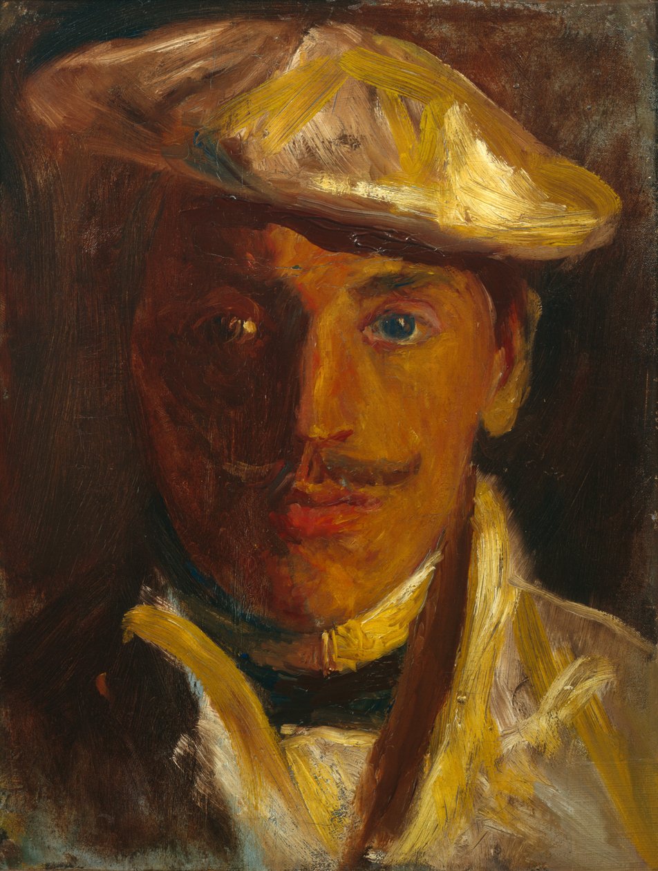 kendi portre by Harald Oscar Sohlberg