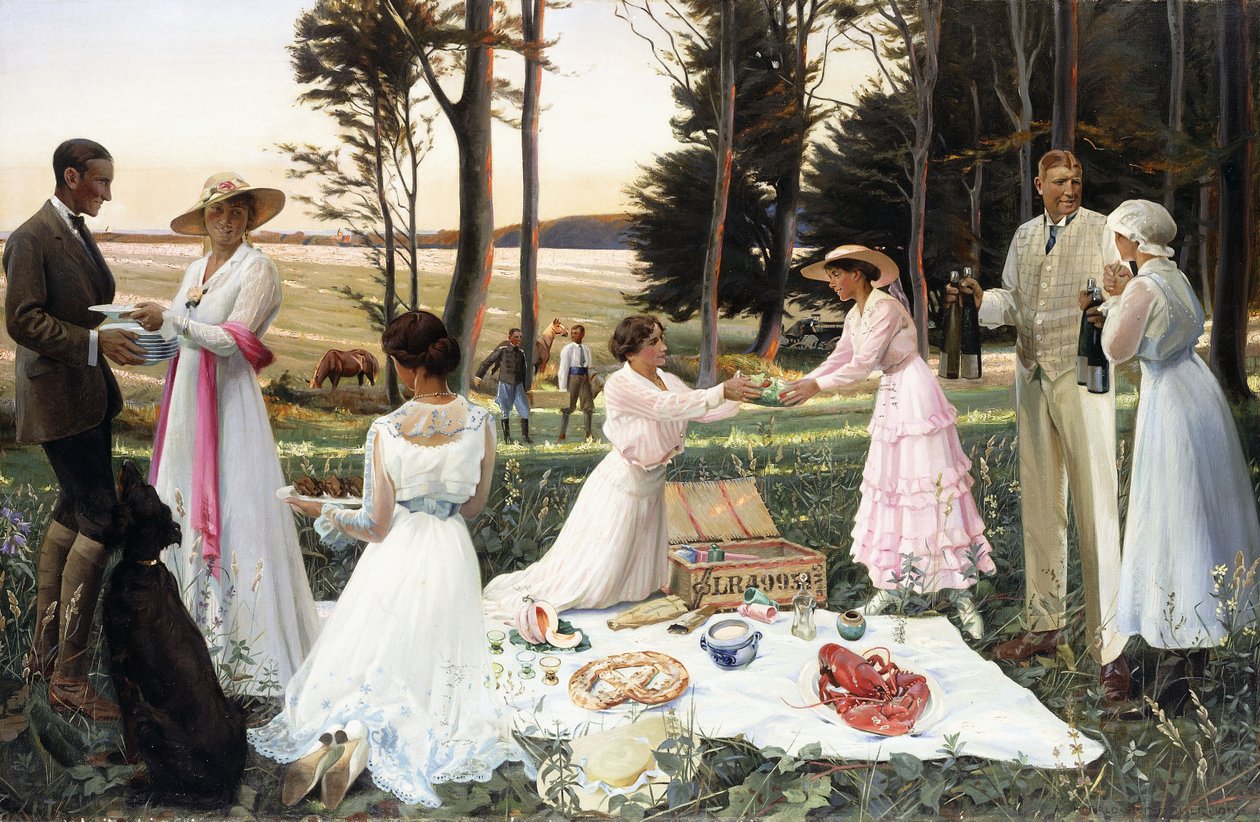 Öğleden Sonra Pikniği by Harald Slott Moller