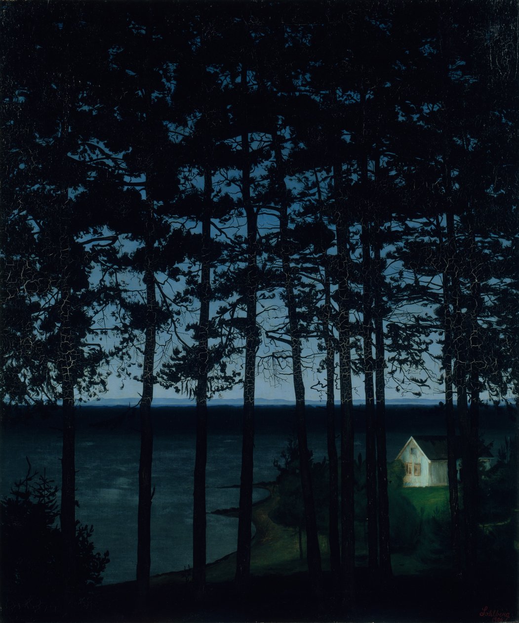Balıkçı Kulübesi, 1906. by Harald Sohlberg