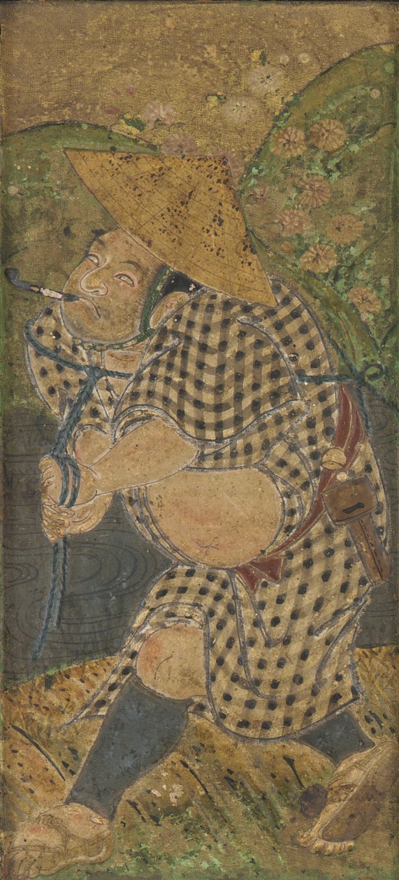 Panel, Edo dönemi, 17. yüzyılın sonu - 18. yüzyılın ortası. by Haritsu Ogawa