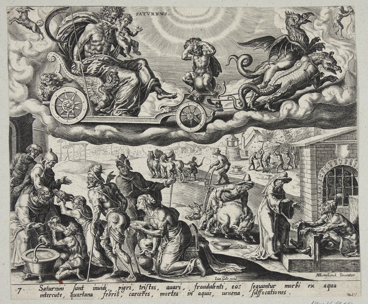Satürn by Harmen Jansz. Muller