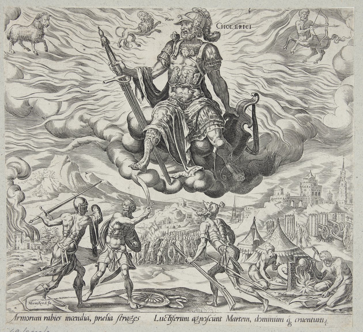 choleric mizaç by Harmen Jansz. Muller