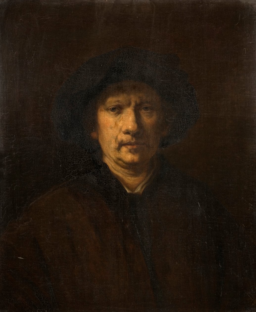 Bir Otoportrenin Kopyası, 19. yüzyıl by Rembrandt van Rijn