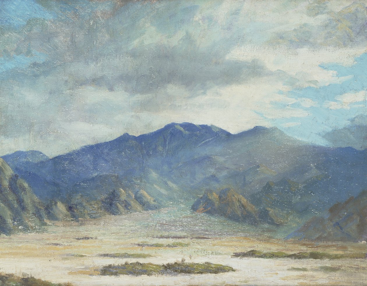 California Desert Scene  by Harold Arthur Streator
