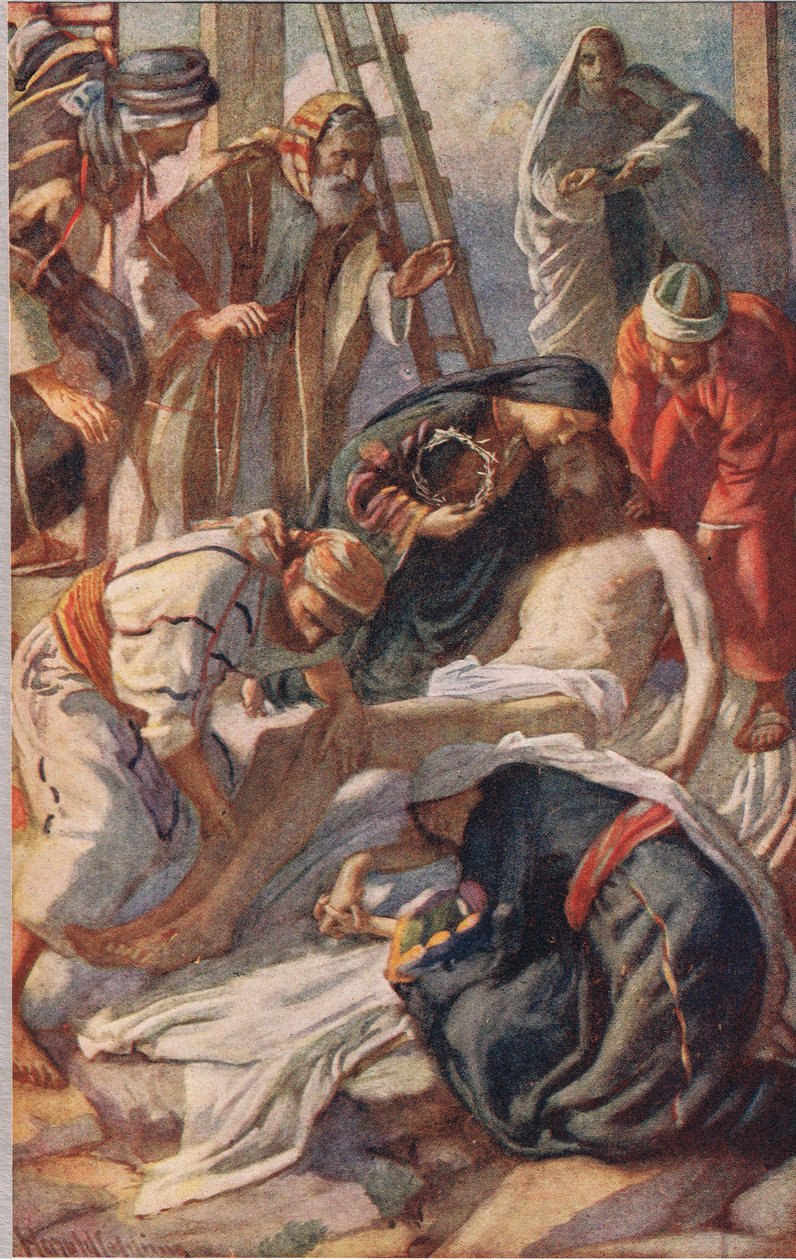çarmıhta by Harold Copping