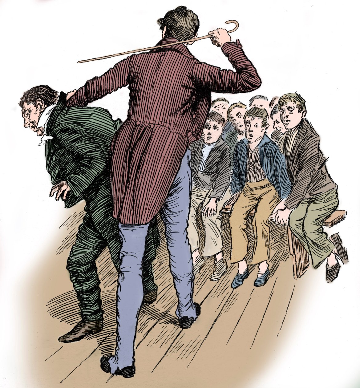 Nicholas Nickleby, Charles Dickens by Harold Copping