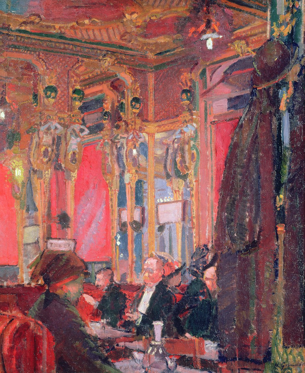The Cafe Royal, 1912 by Harold Gilman