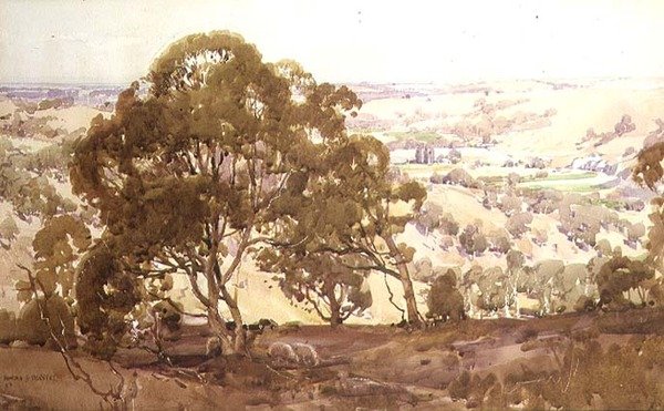 Manzara by Harold Brocklebank Herbert