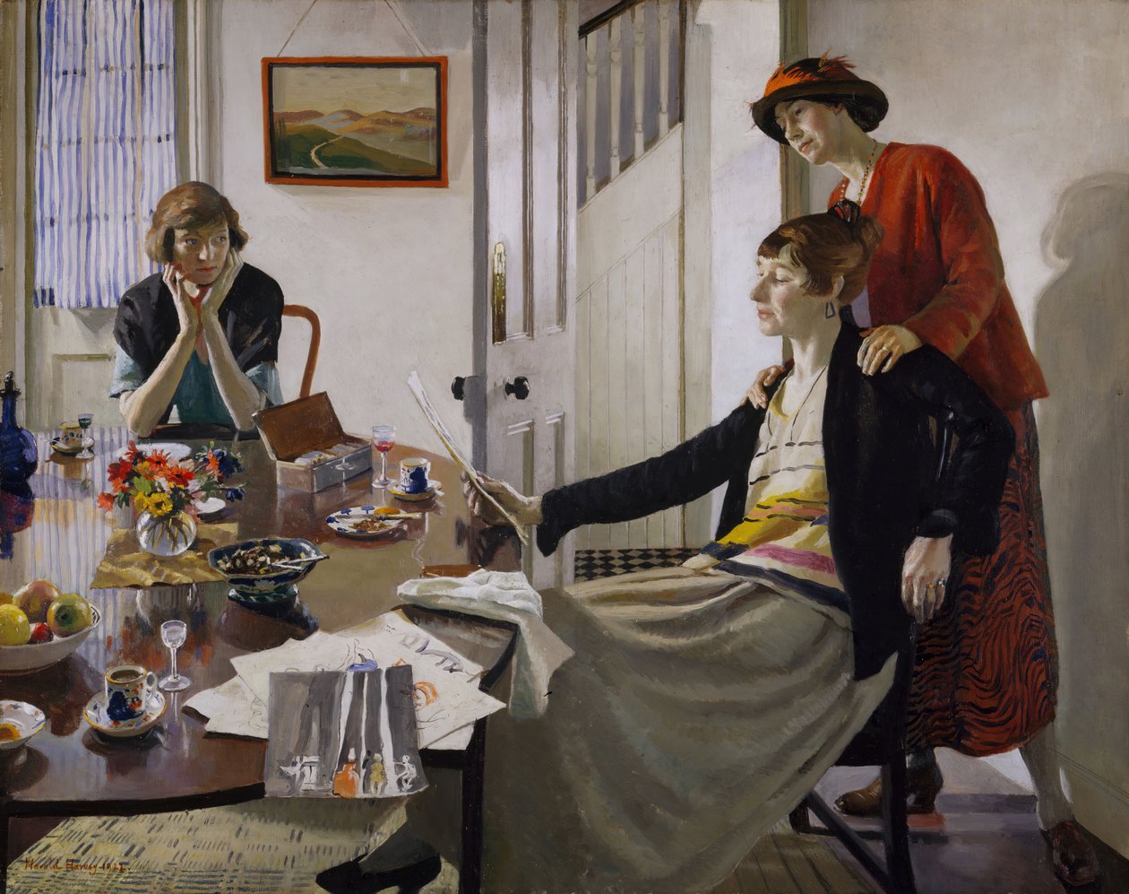 Eleştirmenler, 1922 by Harold C. Harvey